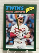 2026 Topps Heritage - Ryan Jeffers #226 Dark Green Border