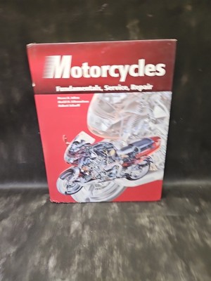 MOTORCYCLES - FUNDAMENTALS , SERVICE, REPAIR - BOOK  