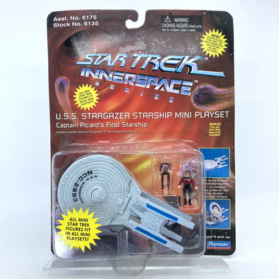 USS Stargazer Mini Spielset - Star Trek - Sammelfiguren Playmates W91