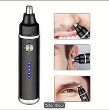 Ear and Nose Hair Trimmer with LED indicator USB Rechargeable Water Resistant