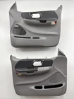 99-03 Ford F-150 Regular Or Extended Cab Pair Of Power Door Panels OEM Gray