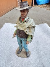 Clint Eastwood resin figure - 18.5". Peter Mook 1997