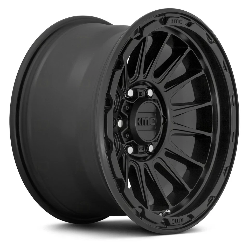 KMC KM542 IMPACT Wheel 17x8 (35, 5x127, 71.5) Black Single Rim Foto 3 de 3