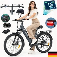 Herren E-Bike 27.5 Zoll E-Mountainbike 36V15Ah Trekking Elektrofahrrad 32KM/H DE
