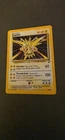 Vintage Pokemon Card - Zapdos Base Set 2 20/130 2000 Rare Holo LP