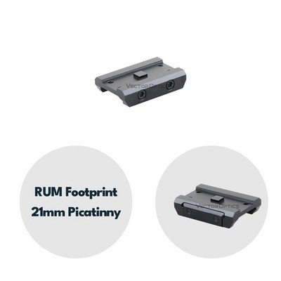 Vector Optics SCPSM-02 Montage für RUM (Aimpoint Micro) Footprint, 21mm 