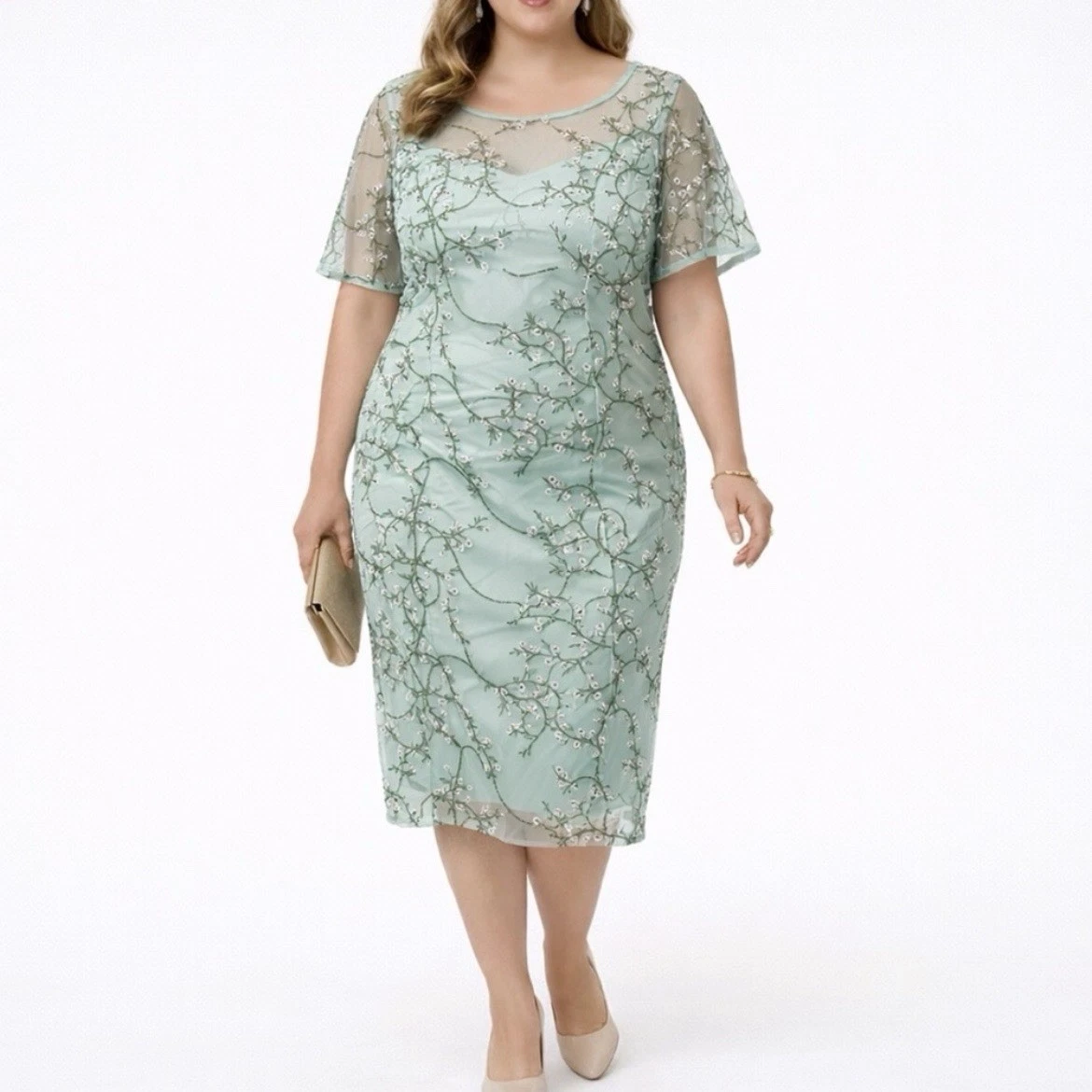 floral embroidered lace maxi dress reviews Endless Rose