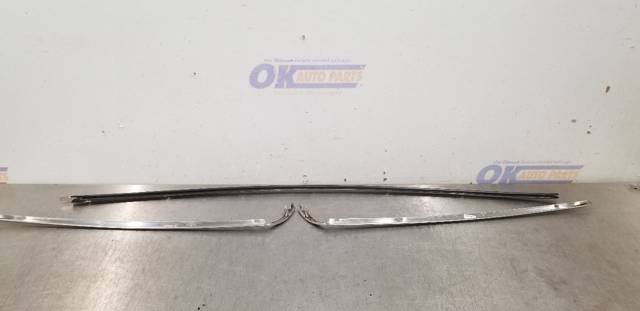 16 BENTLEY CONTINENTAL GTC WINDSHIELD TRIM SET CHROME