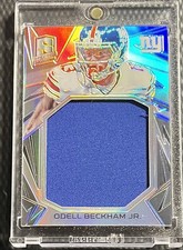 2015 Panini Spectra Odell Beckham Jr Giants 53/199 Immense Material Jumbo Jersey