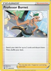 Professor Burnet SWSH167 Sword & Shield Black Star Promo