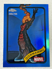2025 Topps Chrome Blue Refractor /299 Dormammu #36