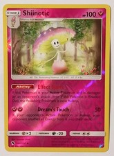 POKEMON CARD SHIINOTIC  REVERSE HOLO CARD 148/214 LIGHT PLAY 2018