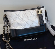 CHANEL Panda color Gabriel Calf Shoulder bag Crossbody