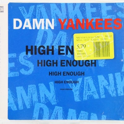 Music Musik MAXI CD Damn Yankees   High Enough Gut
