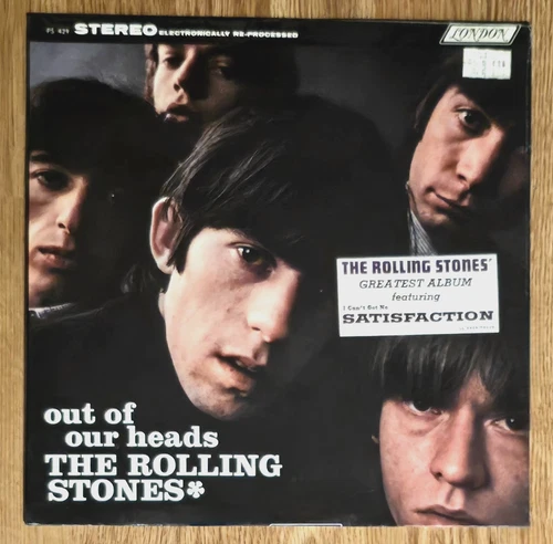 THE ROLLING STONES Out Of Our Heads FACTORY SEALED FIRST PRESSING HYPE STICKER