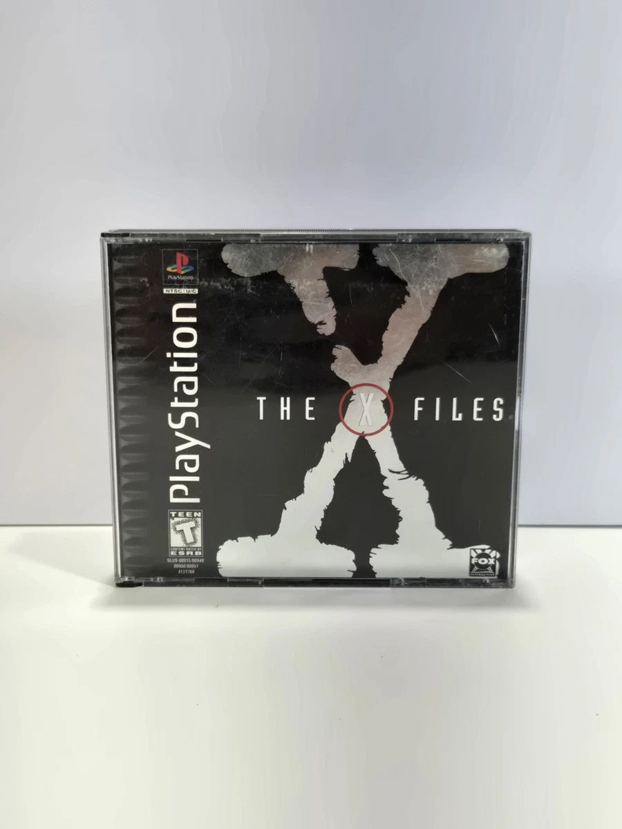 Retrogaming Vintage Sony PS1 PlayStation 1 X Files