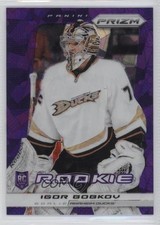 2013-14 Panini Prizm Purple Cracked Ice Prizm Igor Bobkov #202 1o3