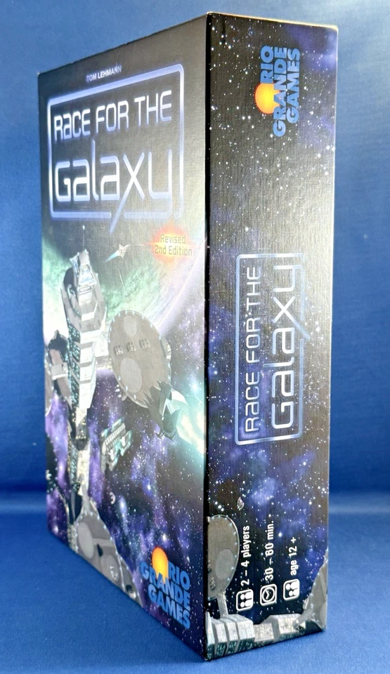 RACE FOR THE GALAXY 2nd Ed Board Game Tom Lehmann Rio Grande COMPLETE - Image 3 of 4