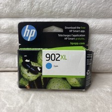 Genuine HP 902XL Cyan Ink Cartridge T6L02AN December 2026