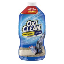 OxiClean Large Carpet Cleaner Liquid Solution for Steam Cleaning Machines