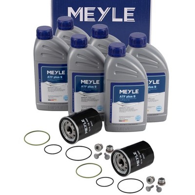2x MEYLE Getriebefilter Satz DRIVE-UNIT + 6L Getriebeöl für TESLA MODEL S 3 X Y