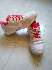 Nike Zoom Pegasus 38 Mens White Pink Low Top Trainers UK 11 US 12