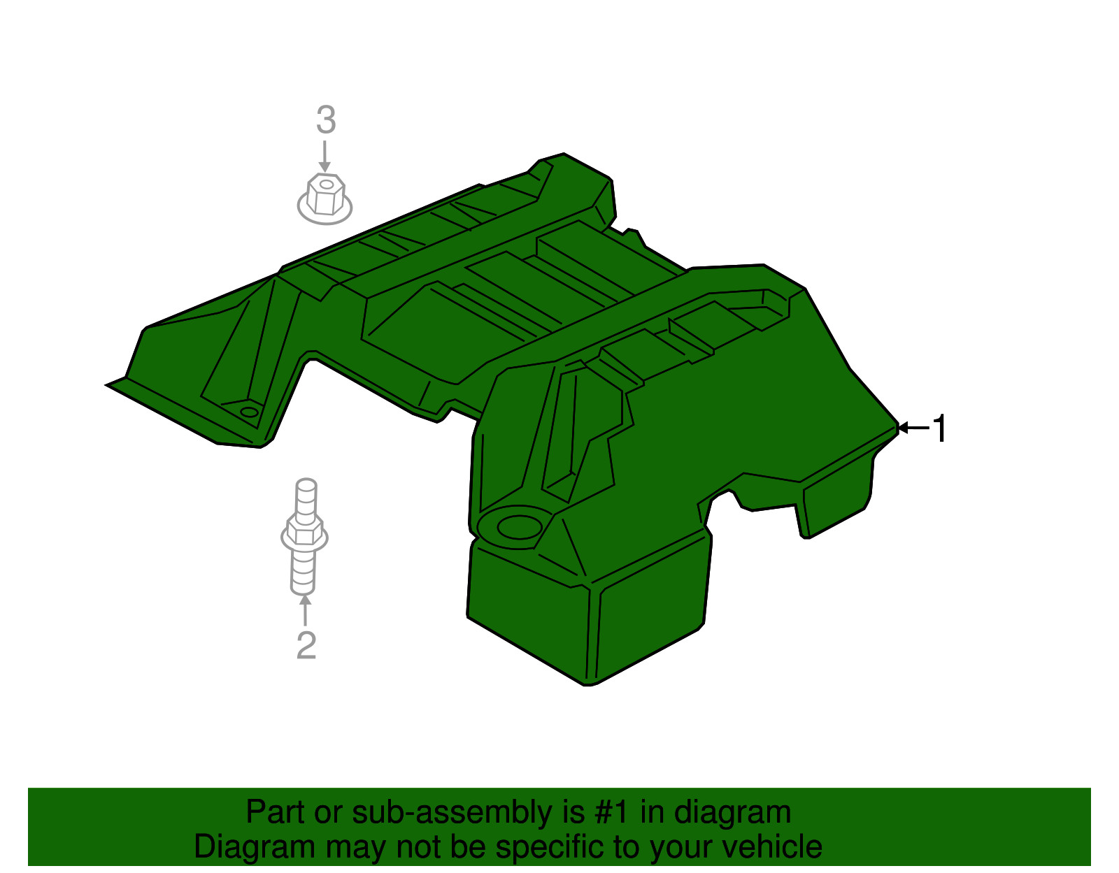 Genuine Ford 2018-2020 Ford F-150 - Engine Cover JT4Z-6A949-A