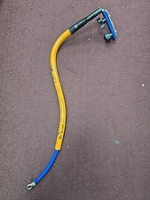Bike Tow Leash   Running Dog Yellow  Blue Original Great Condition