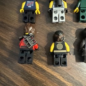 Lego Ninjago Movie Minifigure Lot of 12 Mike Master Woo Lloyd Cole Puffer Nya