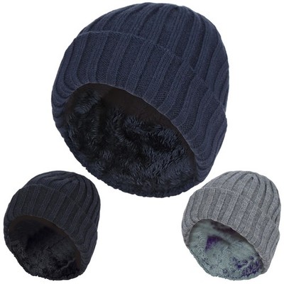 Jungen Thermo Beanie Mütze von Heat Holders - Strickmütze für den Winter