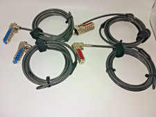 TARGUS Defcon CL Combination Lock Laptop Computer CABLE LOCK - LOT OF 4