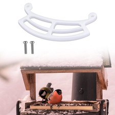 Bird Feeder DIY Extension Perch with 2 Screws Accessories