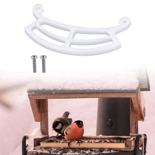 Bird Feeder DIY Extension Perch with 2 Screws Accessories