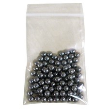 Zoro Select 6Ggn5 Reclosable Bag, Zip Seal, 8 In L, 8 In W, 2 Mil Thick, Low,
