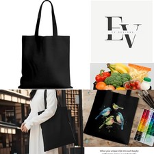 Eco-Friendly Reusable Canvas Tote, 55lb Capacity, Perfect for Every Occasion