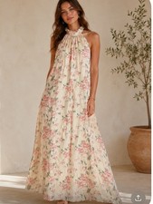 Reformation Halter Maxi Dress