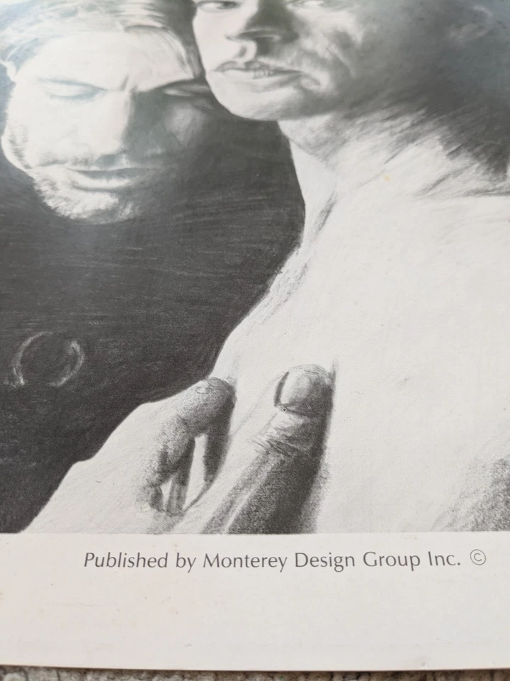 1986 Rolling Stones Art Print by Peter Jurik - Signed - CBS Records Vintage - Image 4 of 4