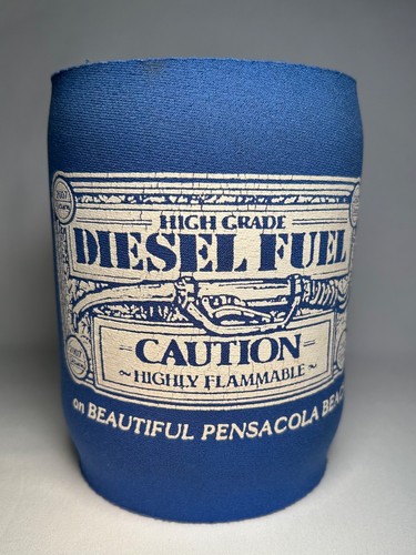 FLOUNDER'S Pensacola Beach, FL Diesel Fuel Wide-Mouth Jar Souvenir Huggie 2007