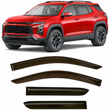 Tape On Window Visors Deflectors Rain Guards For Chevy Equinox 2025-2026