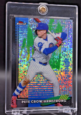 PETE CROW ARMSTRONG DIAMOND DAZZLE REFRACTOR SP BEAUTY CUBS MVP?
