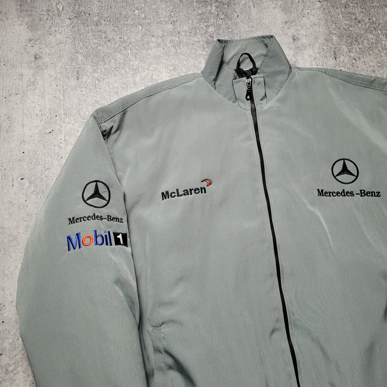 Vintage Mercedes-Benz F1 Team Mclaren Racing Jacket Mens Size 2XL image 5