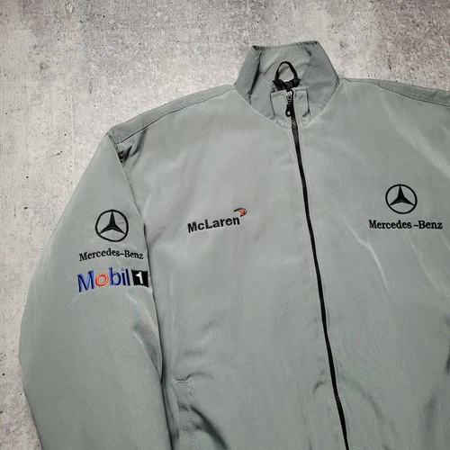 Vintage Mercedes-Benz F1 Team Mclaren Racing Jacket Mens Size 2XL image 5