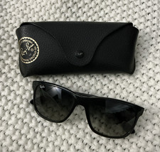 Ray-Ban Women s Cat Eye Sunglasses Black Frame Gray Tinted Lenses w/ Case