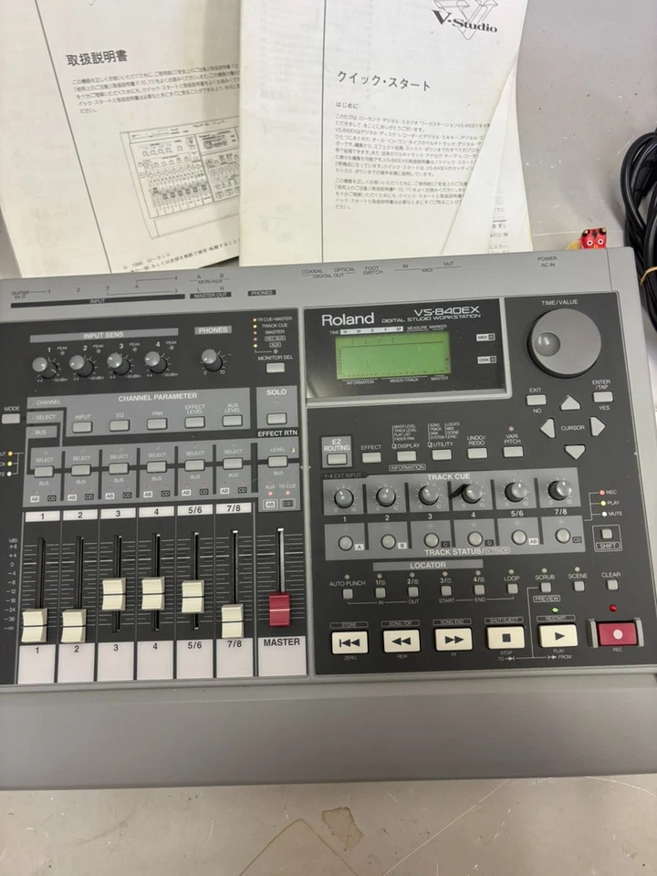 Roland VS-840EX Digital Studio Workstation Multitrack Recorder with Manual Teste - Image 4 of 4