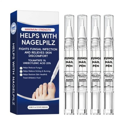 4 Piece Toenail Relief Pen 2.5ml Portable Ingrown Toenail Care Product