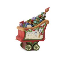 Jim Shore Heartwood Creek Christmas Train Coal Car Figurine 6005692