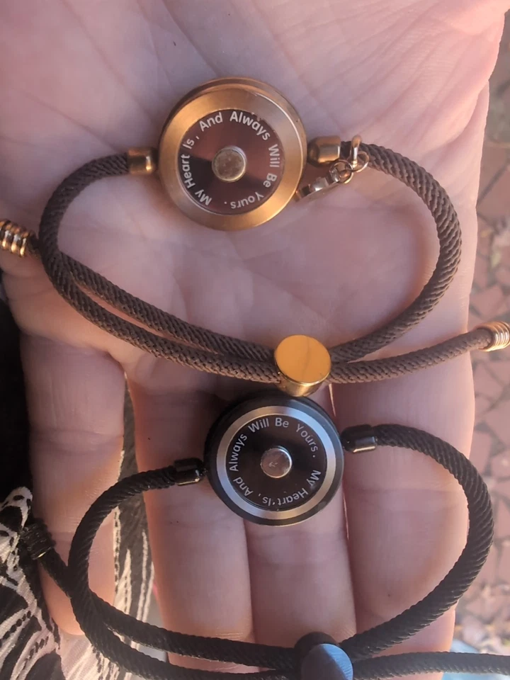 Totwoo Long Distance Touch Bracelet Sun and Moon Design - Image 2 of 3