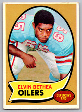 1970 TOPPS #43 ELVIN BETHEA OILERS ROOKIE