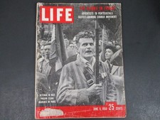 Life Magazine June 9 1958 The Rise to Power of Charles DeGaulle in France Life Magazine June 9 1958 The Rise to Power of Charles DeGaulle in France