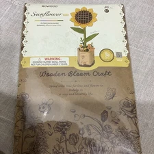 ROBOTIME 3D wooden puzzle wooden Flower Sunflower